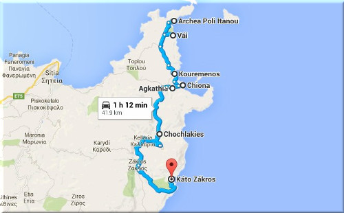 Ираклион - Крусонас - Зарос
