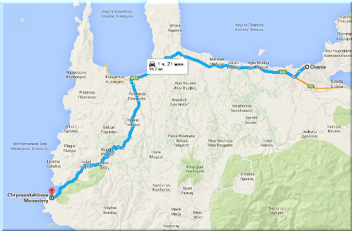 монастыри рядом с ханья