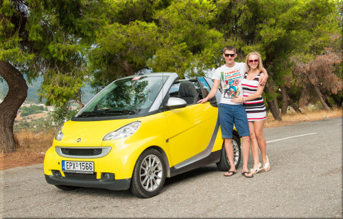 кабрио в аренду на крите