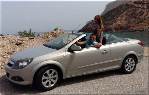 кабрио в аренду на крите