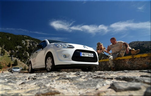 citroen в аренду на крите