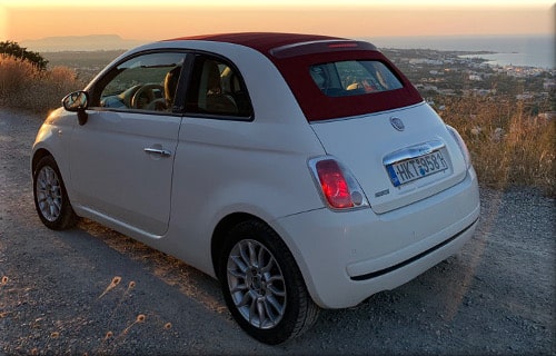 кабрио в аренду на крите