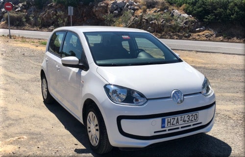 vw в аренду на крите