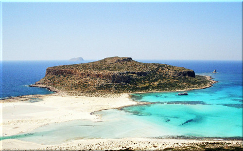 Балос пляж на крите