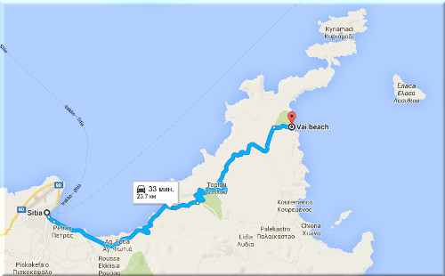 Вай пляж на крите